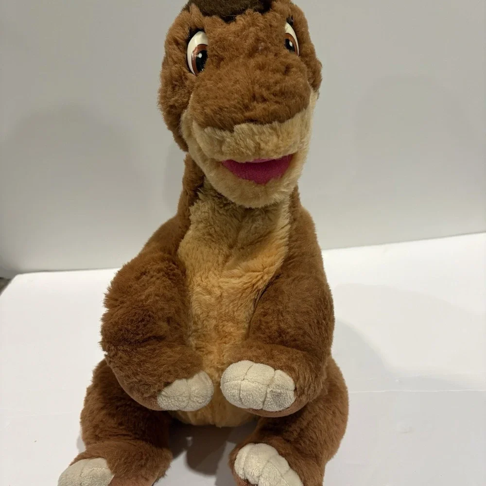 Vintage 1988 GUND Land Before Time Baby Dinosaur LITTLEFOOT 16